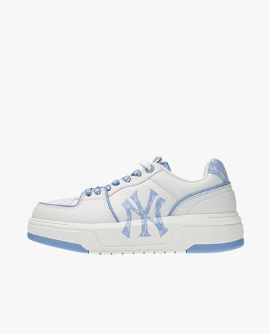 MLB - Unisex Chunky Liner Denim Monogram Low-Top Sneakers 