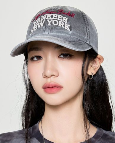  MLB - Unisex Vintage Color Washing Baseball Cap 