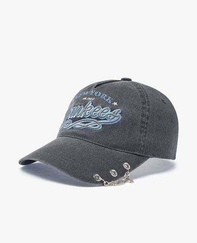  MLB - Unisex Vintage Cursive Jewelry Baseball Cap 