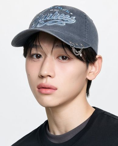  MLB - Unisex Vintage Cursive Jewelry Baseball Cap 