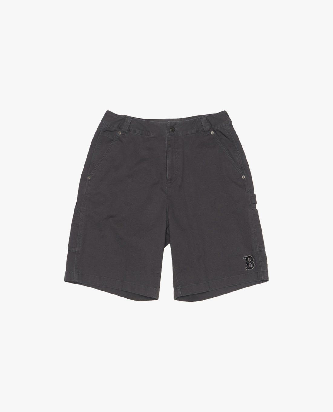 MLB - Quần short unisex ngang gối phối logo