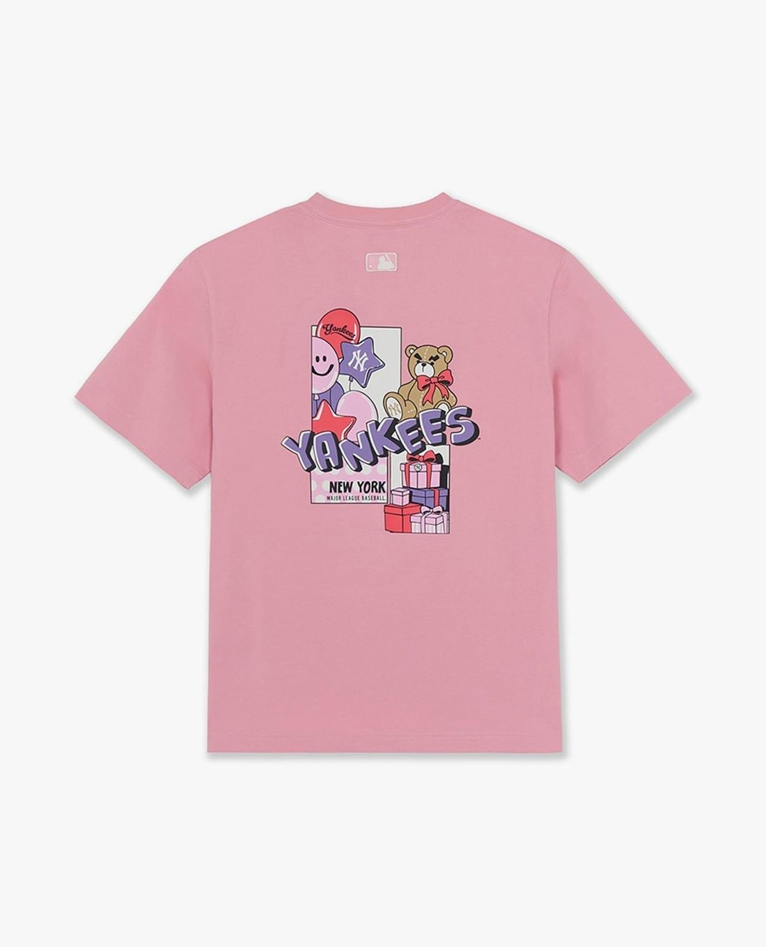 MLB - Unisex Party Balloons Crew Neck Short Sleeve T Shirt