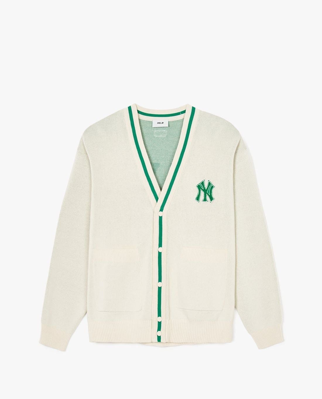 MLB - Varsity Big Logo V-Neck Long-Sleeve Unisex Cardigan