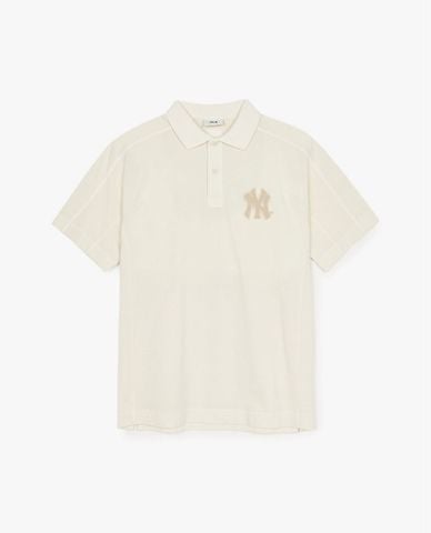  MLB - Unisex Basic Washing Over Fit Polo Shirt 