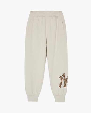  MLB - Monogram Unisex Elastic Waist Jogger Pants 