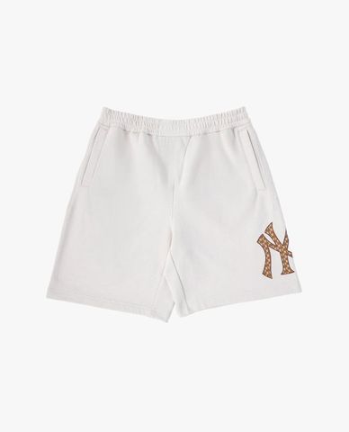  MLB - Unisex Monogram Big Lux Loose-Fit Shorts with Elastic Waistband 