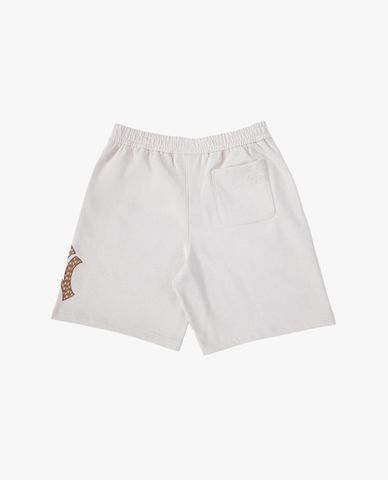  MLB - Unisex Monogram Big Lux Loose-Fit Shorts with Elastic Waistband 