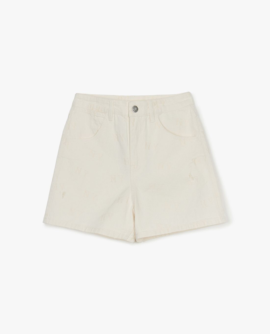MLB - Women's Classic Random Jacquard Monogram Jean Shorts