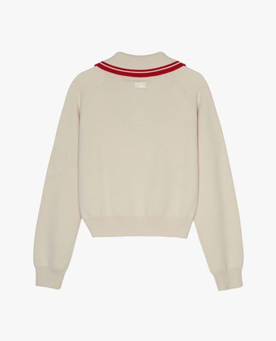  MLB – Women’s Long Sleeve Collared Sweater Varsity Sportive 