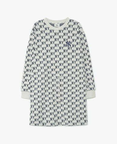  MLB - Classic Monogram Jacquard Overfit Mini Dress 