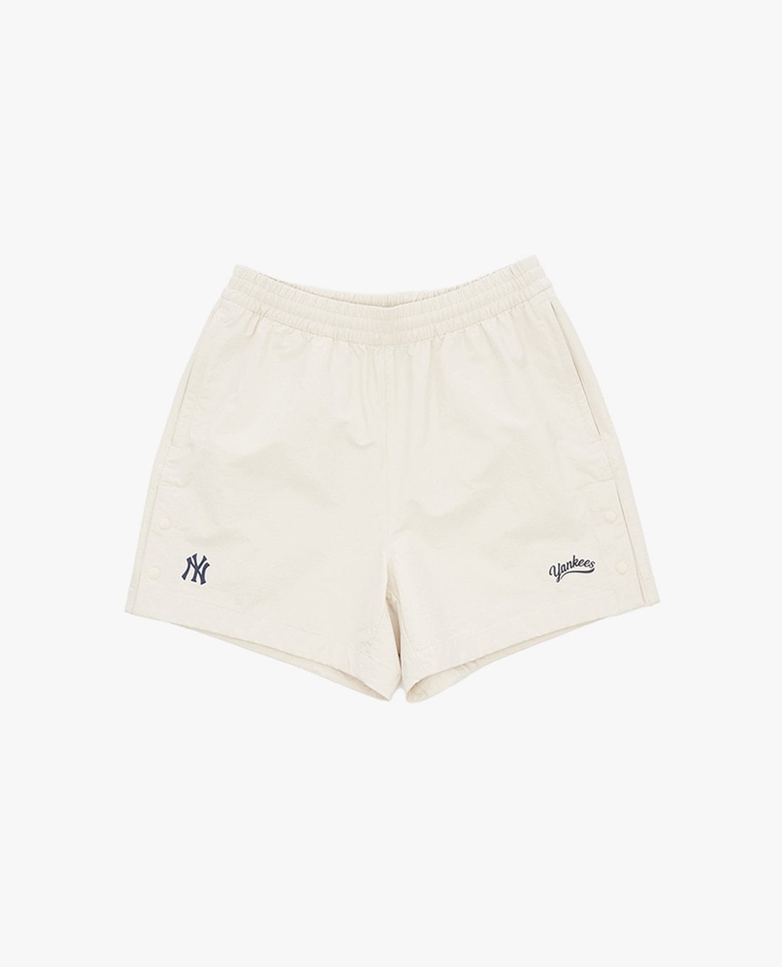 MLB - Women's Wide Leg Shorts With Elastic Waistband Varsity Sportive