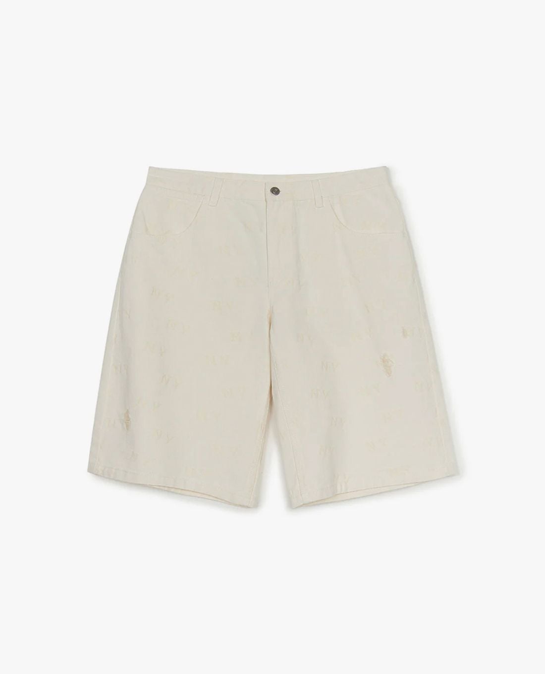 MLB - Men's Classic Jacquard Monogram Jeans Shorts
