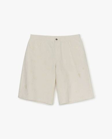  MLB - Men's Classic Jacquard Monogram Jeans Shorts 