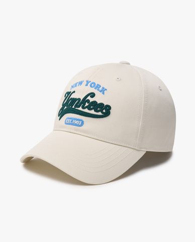  MLB - Unisex Lettering Unstructured Baseball Cap 