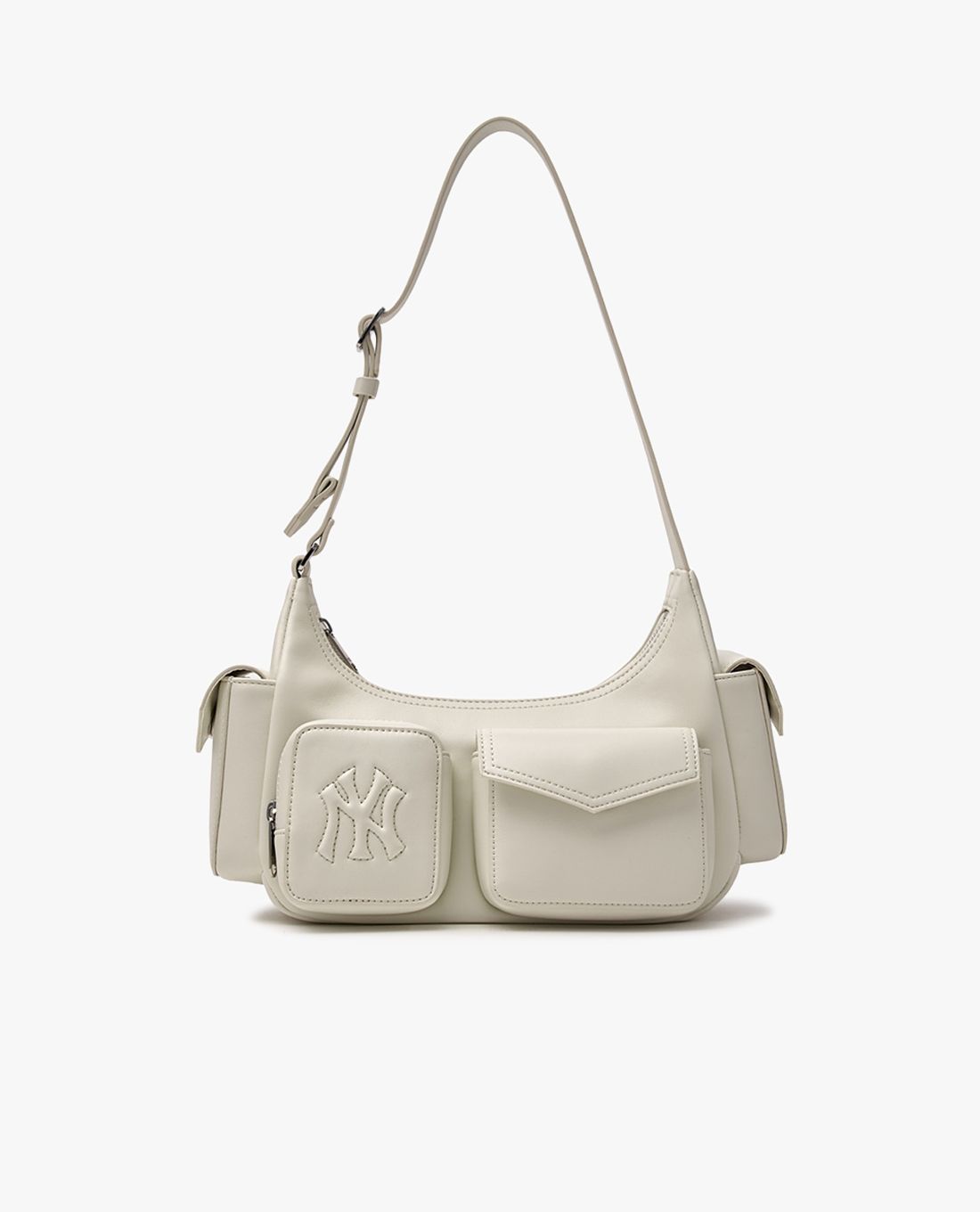 MLB - Women's Rectangle Shoulder Bag Multi Pocket Cargo
