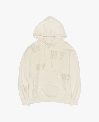  MLB - Unisex Long Sleeve Hoodie With Logo Print 