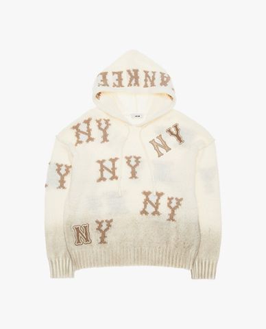  MLB - Unisex Monogram New York Yankees Hoodie 