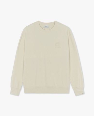  MLB - Unisex Round Neck Long Sleeve Sweatshirt University Logo 