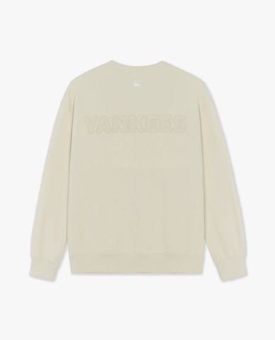  MLB - Unisex Round Neck Long Sleeve Sweatshirt University Logo 