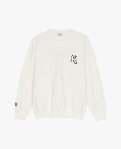  MLB - Unisex Basic Back Big Logo Overfit Sweatshirt 
