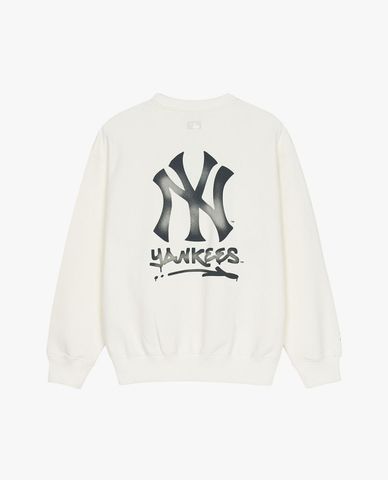  MLB - Unisex Basic Back Big Logo Overfit Sweatshirt 