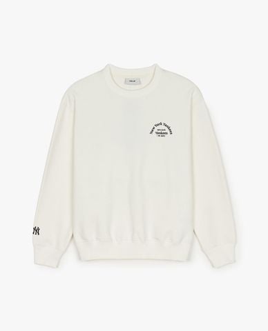  MLB - Unisex Basic Lettering Logo Overfit Sweatshirt 