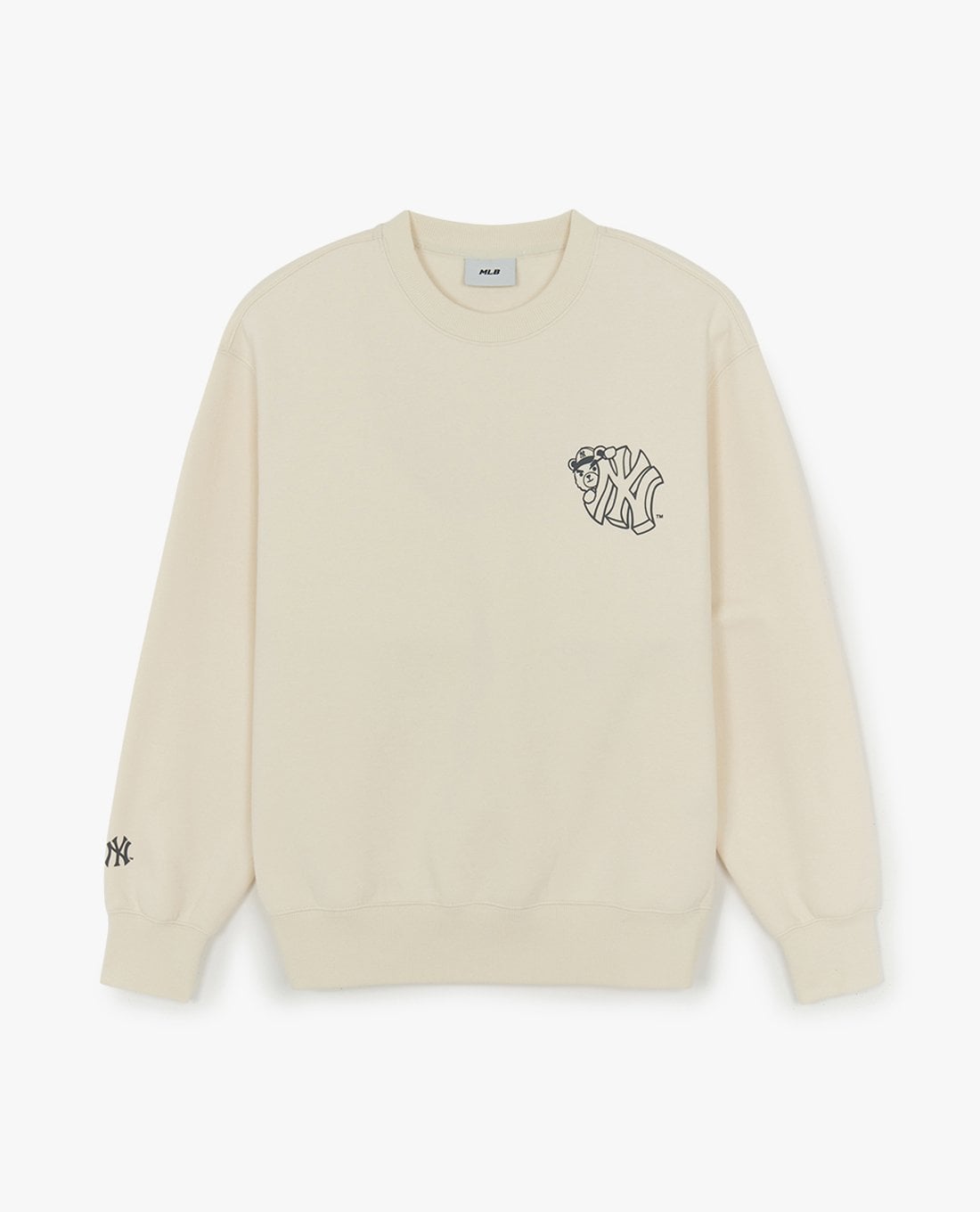 MLB - Unisex Round Neck Long Sleeve Sweatshirt Street Mega Bear
