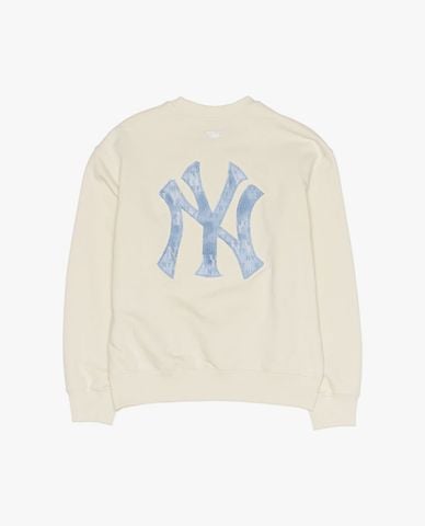  MLB - Unisex Crew Neck Long Sleeve Sweatshirt Big Logo 