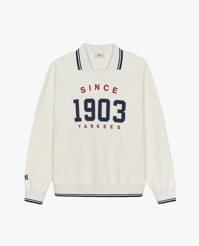  MLB - Unisex Long Sleeve Varsity Sportive Sweatshirt 