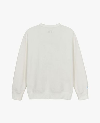  MLB - Unisex Varsity Over Fit Long-Sleeved Crewneck Sweatshirt 