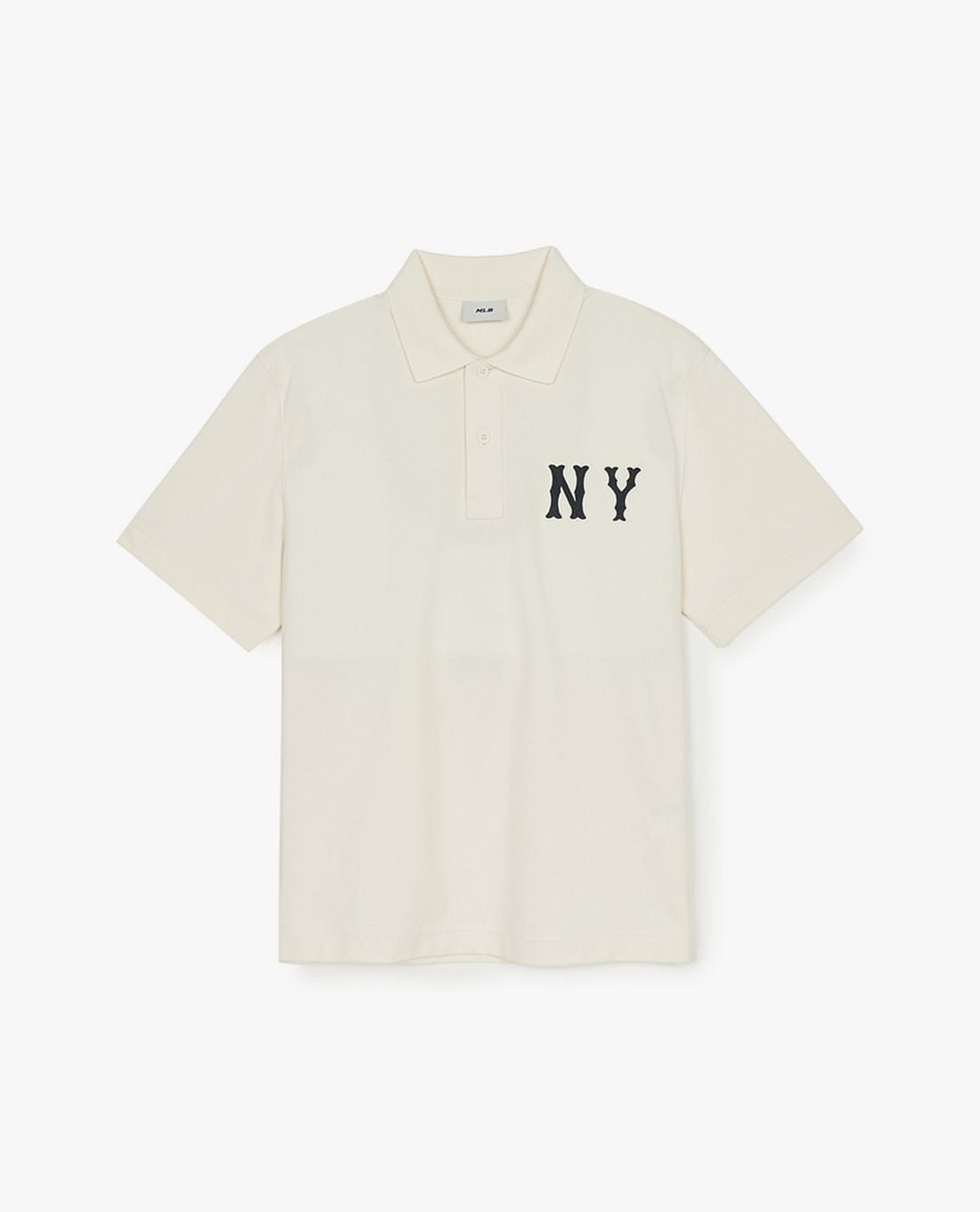 MLB - Unisex Basic Coopers Logo Overfit Short-Sleeve Polo Shirt