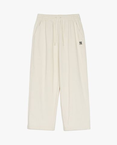  MLB - Unisex Basic Small Logo Wide-Leg Pants 