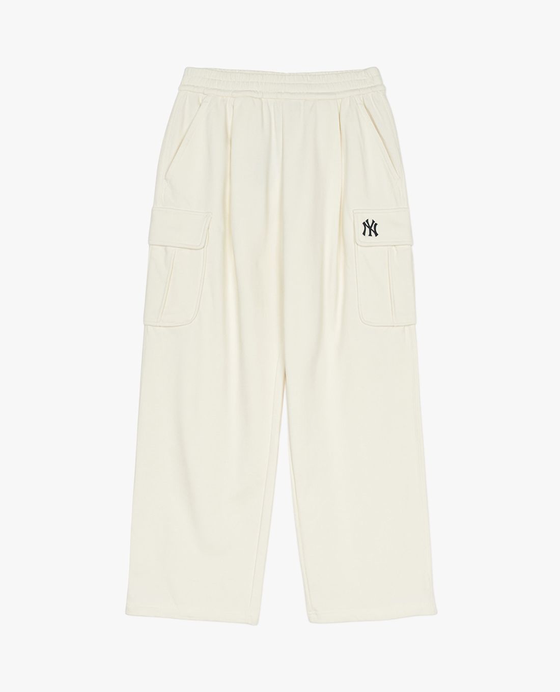 MLB - Unisex Basic Small Logo Cargo Wide-Leg Pants