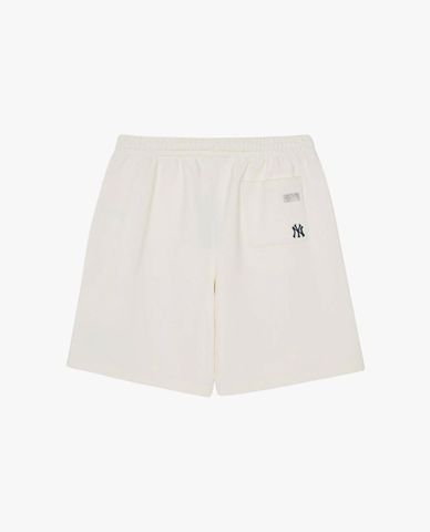  MLB - Unisex Varsity Wide-Leg Shorts with Elastic Waistband 