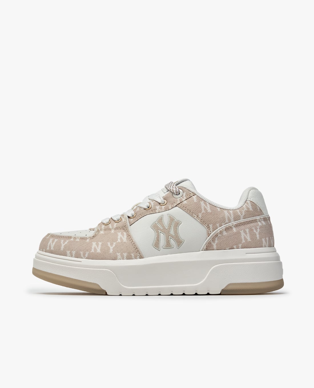 MLB - Unisex Chunky Liner Denim Monogram Low Top Sneakers