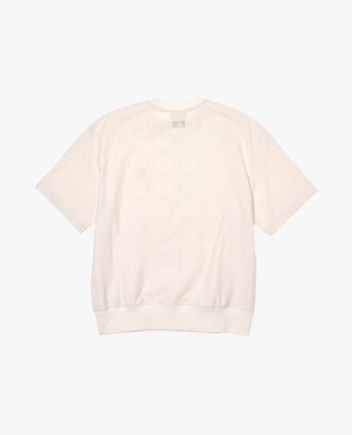  MLB - Jacquard Dia Monogram Unisex Short-Sleeve Crewneck T-shirt 