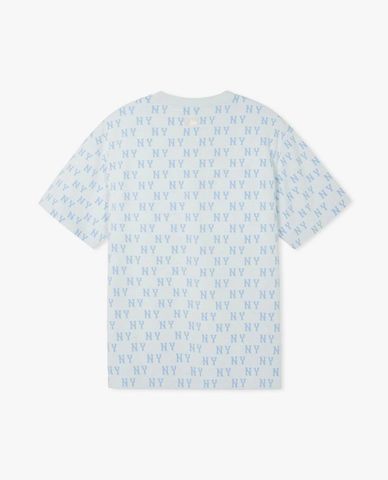  MLB - Unisex Short Sleeve Crew Neck T-Shirt Classic Monogram Jacquard 