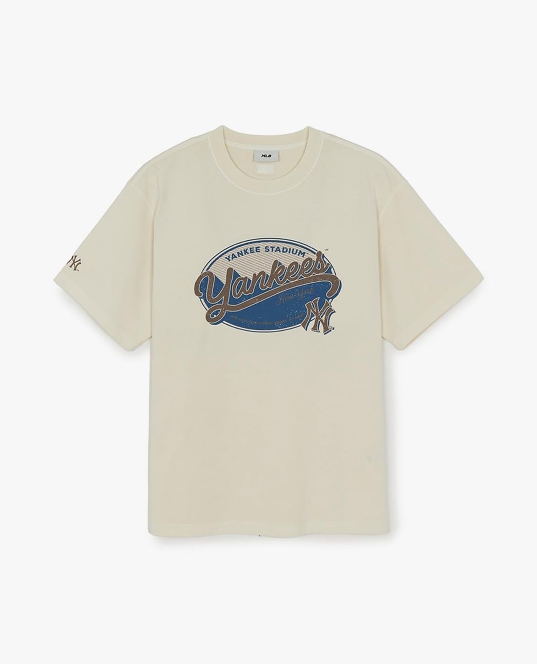 MLB - Unisex Vintage Round Neck Short Sleeve T Shirt