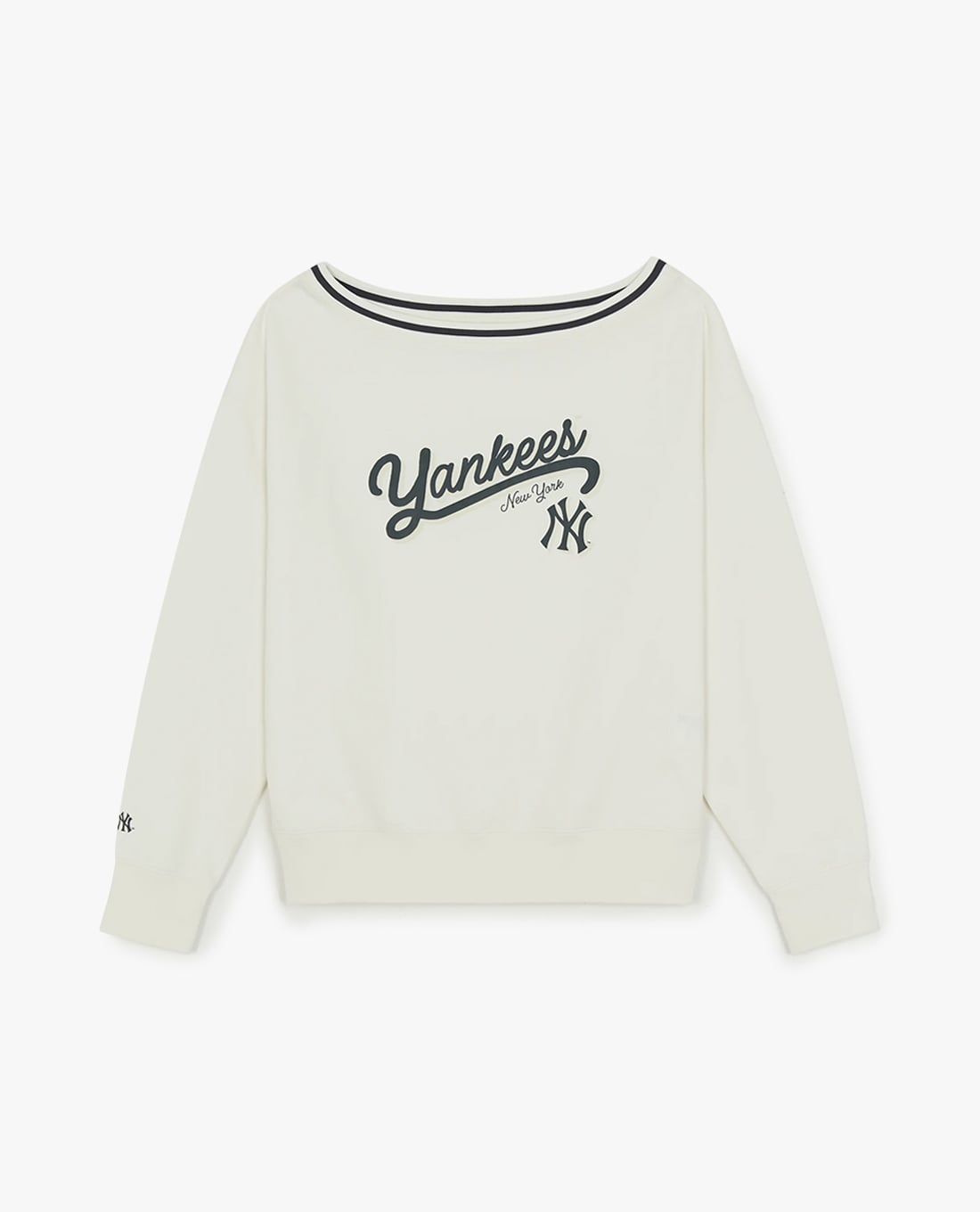 MLB - Women Varsity Sportive Crewneck Long Sleeve Sweatshirt