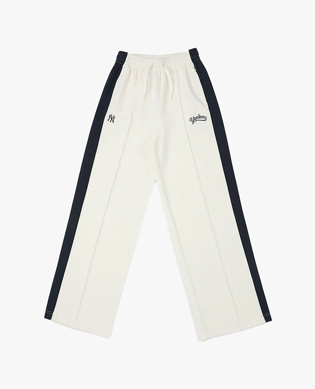 MLB - Women's Varsity Color Block Elastic Waist Wide-Leg Pants