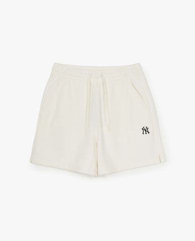  MLB - Women's Basic Waffle Loose-Fit Shorts 