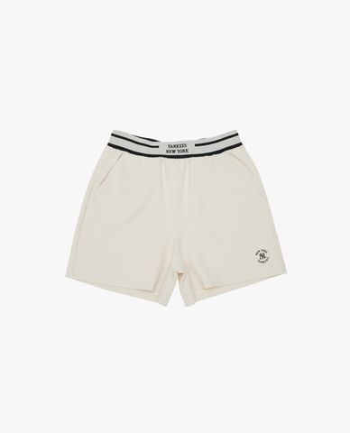  MLB - Women's Short Shorts With Striped Elastic Waistband 