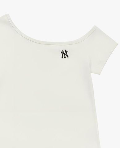  MLB - Women Small Logo Off Shoulder Top 