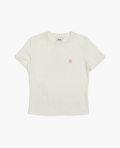  MLB - Women Floral Short Sleeve Croptop 