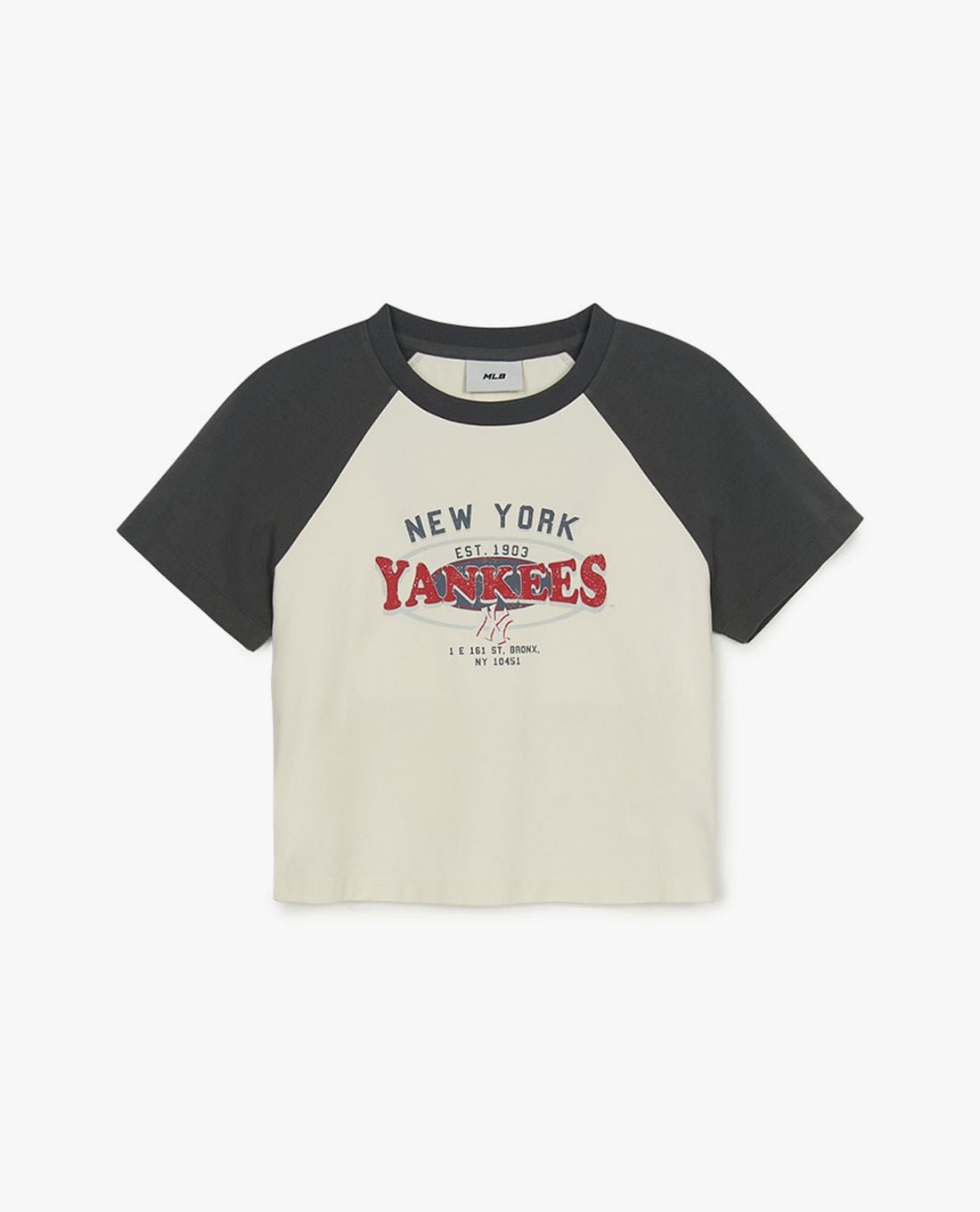 MLB - Women's Classic Varsity Short-Sleeve Crewneck Croptop