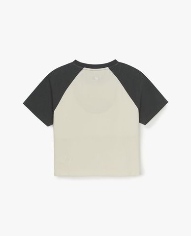  MLB - Women's Classic Varsity Short-Sleeve Crewneck Croptop 