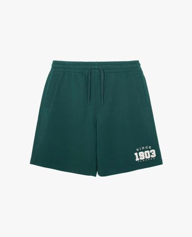  MLB - Unisex Varsity Wide-Leg Shorts with Elastic Waistband 