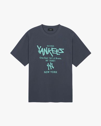  MLB - Unisex T-Shirt Street Lettering Overfit 