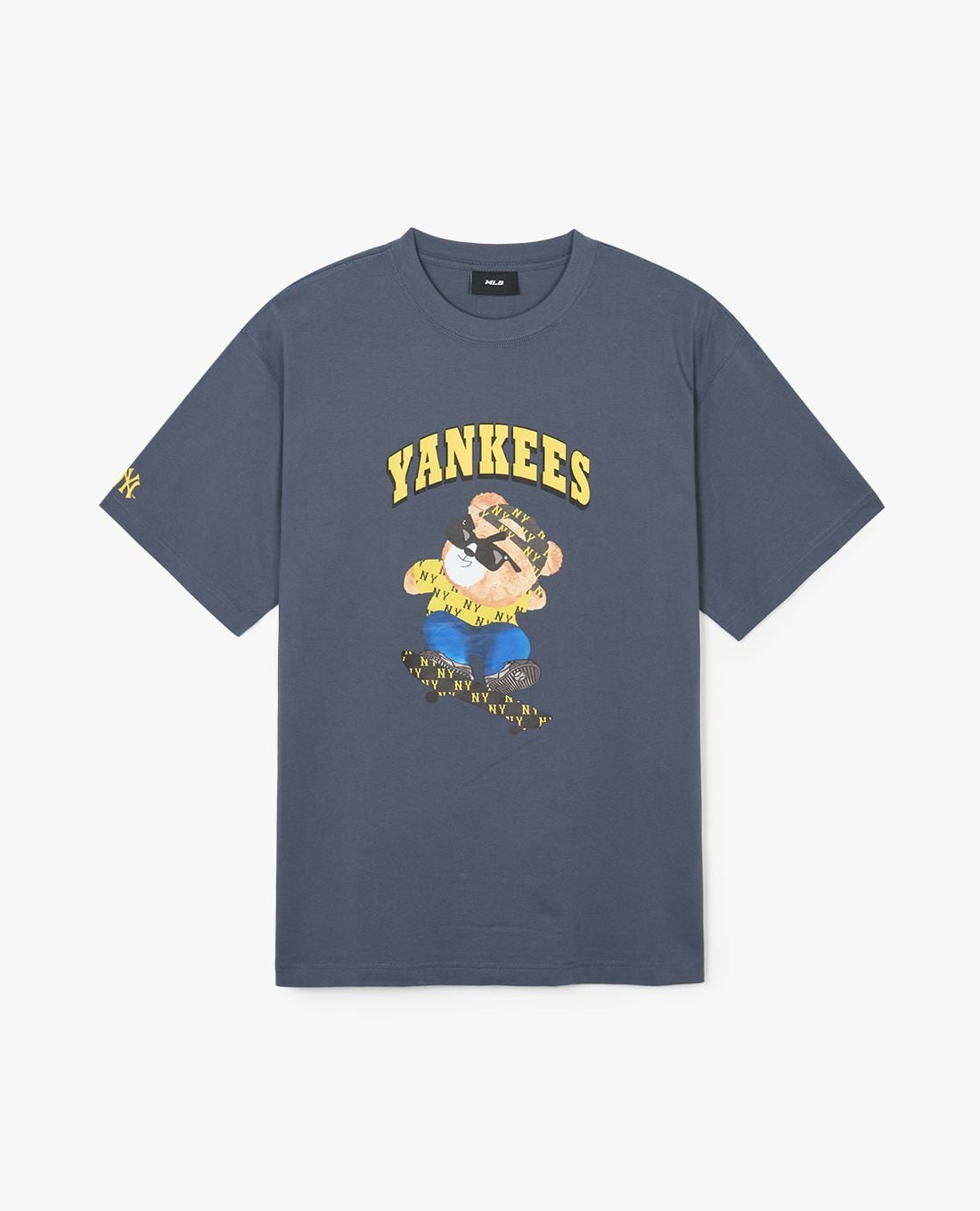 MLB - Unisex Round Neck Short Sleeve T-Shirt Megabear Overfit