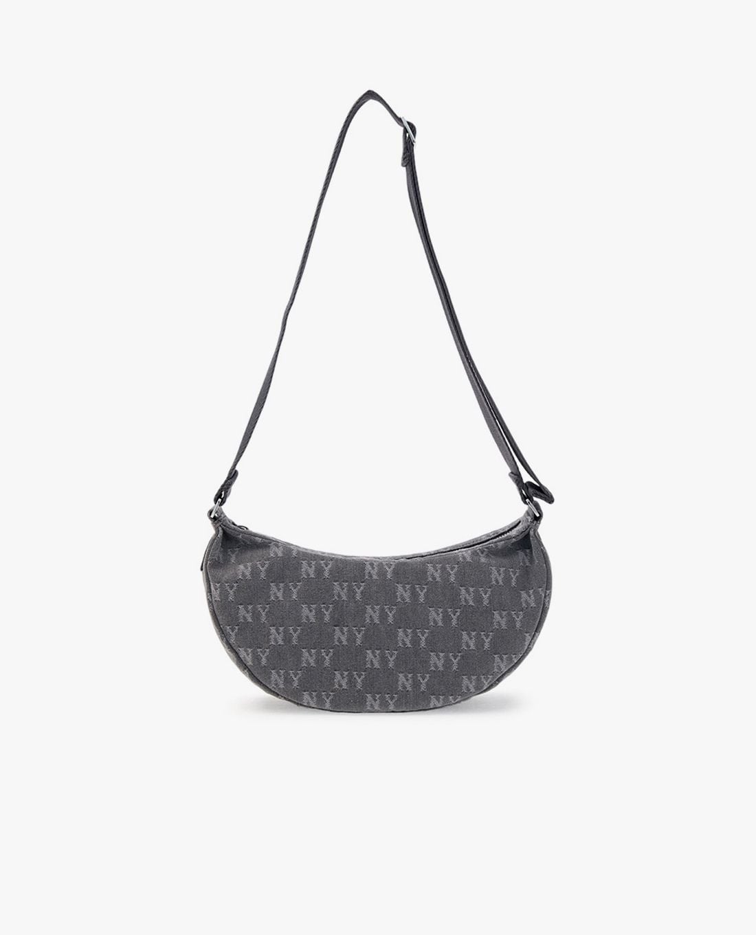 MLB - Women's Classic Jacquard Denim Monogram Shoulder Bag